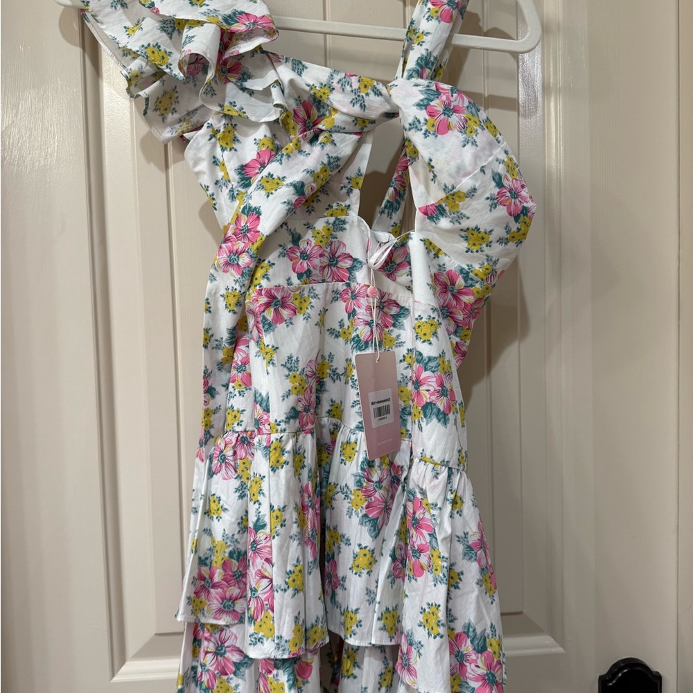 Floral Ruffle Dress